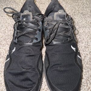 Nike Black and Gray Running Shoes